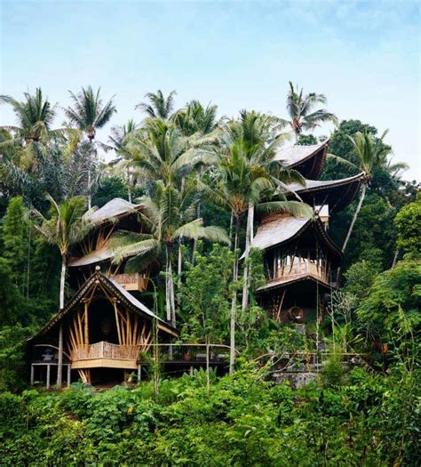 The Breathtaking Private Homes Of The Green Village Bali Bamboo