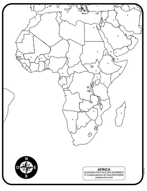 Mapa Politico De Africa Para Colorear Africa Mapa Mapa Politico De Images
