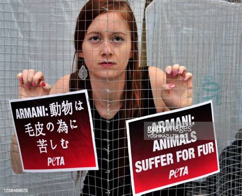 Animal Rights Activists Protest In Tokyo Photos And Premium High Res