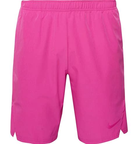 Lyst Nike Nikecourt Flex Ace Tapered Dri Fit Tennis Shorts In Pink