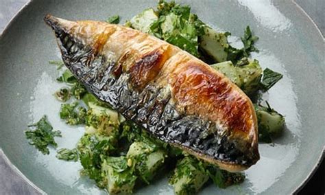 Share the post ottolenghi's jerusalem: Grilled mackerel with Jerusalem artichoke, pistachio and ...