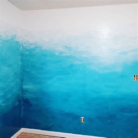 Nursery Walls Under The Sea Theme Ocean Mural Wall Painting Wall