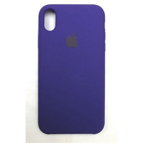 Iphone Xr Silicone Case Dark Purple Shopinplanet