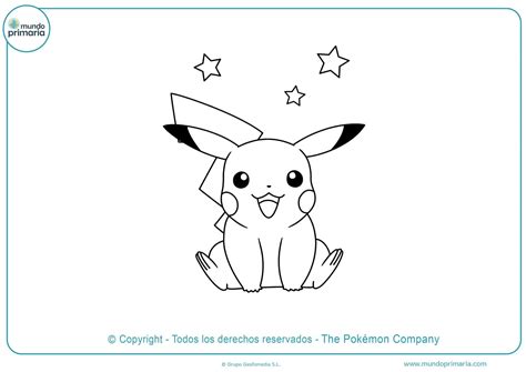 Dibujos de Pokémon para Colorear【Fáciles de Imprimir】