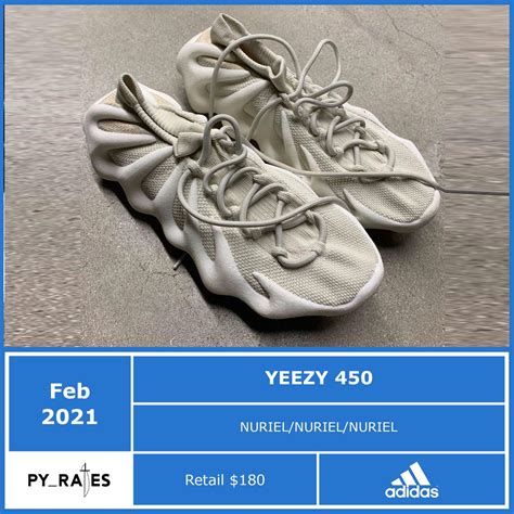 Adidas Yeezy 450 Cloud White H68038 Release Date Sbd