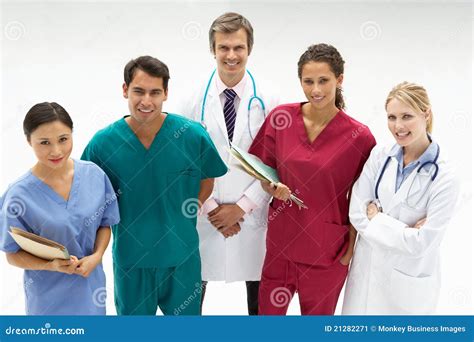 Group Of Medical Professionals Stock Image Image Of Doctor People