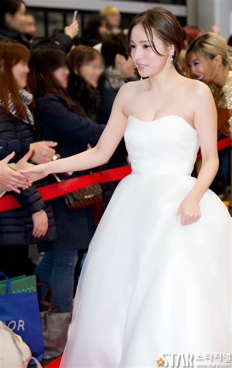 Min Hyo Rin Turns Heads With Her Wedding Like Dress