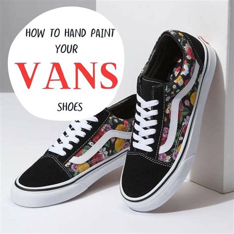 How To Hand Paint Vans Canvas Shoes Your Kicks