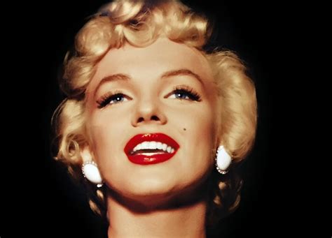 2000x1440 Red Marilyn Monroe Black Blonde Woman Lips Girl