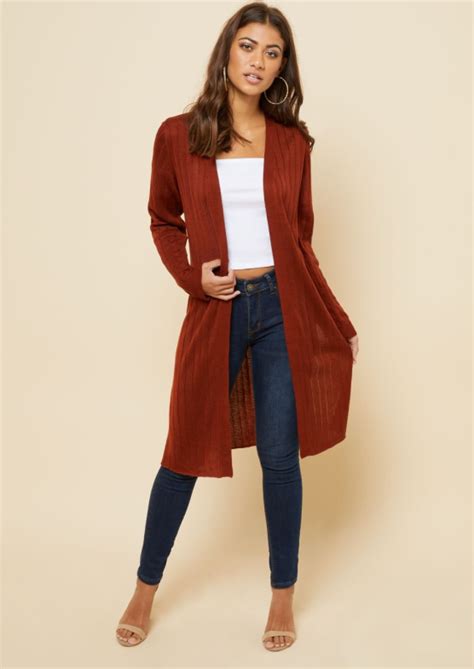 Fall Clothing Wish List Orange Cardigan Outfit Orange Outfit Burnt