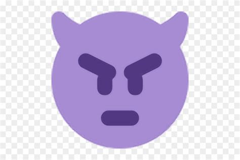 Devil Purple Angry Emoji Emoticon Face Expression Imp Emoji