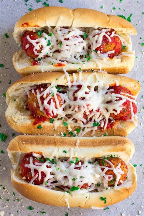 Oven Baked Vegan Meatball Subs Nora Cooks