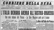 24 Maggio 1915, l’Italia entra nella Grande Guerra - Metropolitan Magazine
