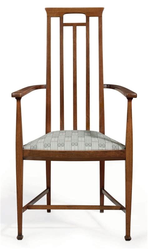 Joseph Maria Olbrich 1867 1908 An Oak Armchair Circa 1899 Art