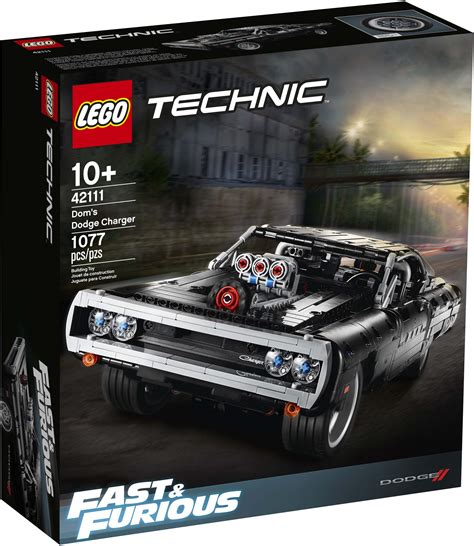 Lego Technic Doms Dodge Charger 42111 Officially Announced The