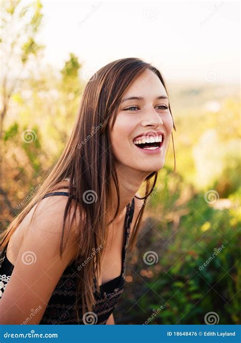 Beautiful Teen Girl Laughing Royalty Free Stock Image Image 18648476