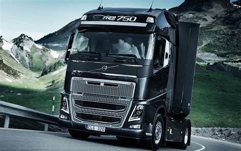 Descargar Fondos De Pantalla Volvo Fh16 4k Los Camiones Nuevos Negro