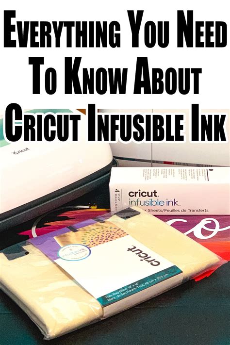 Everything You Need To Know About Cricut Infusible Ink Infusible Ink
