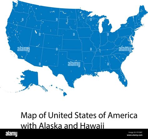 United States Map Including Hawaii And Alaska
