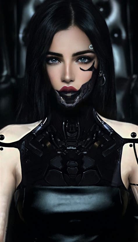 dbh oc cyberpunk makeup cyborg makeup futuristic makeup futuristic art cyberpunk art female