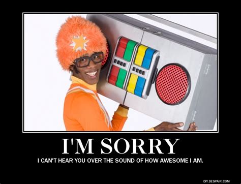 d j lance rock from yo gabba gabba i m sorry i can t hear you over the sound of how awesome