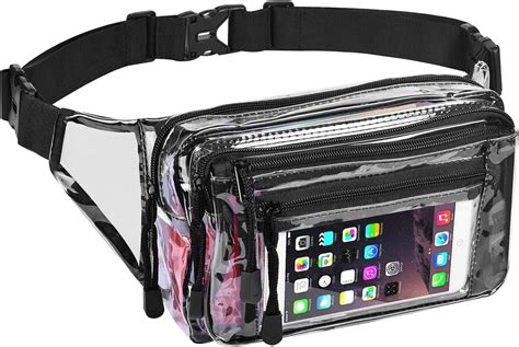 Clear Bag Stadium Approved Clear Fanny Pack For Women For