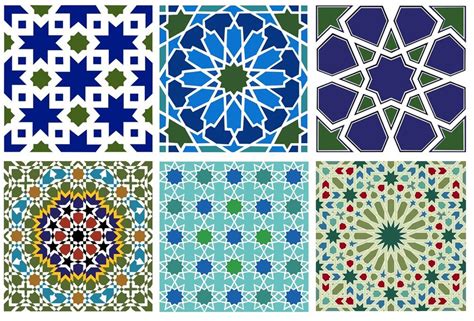 Examples Of Geometric Patterns In Islamic Design
