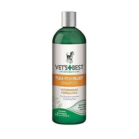 Vets Best Flea Itch Relief Shampoo 16 Oz Pet Shopge