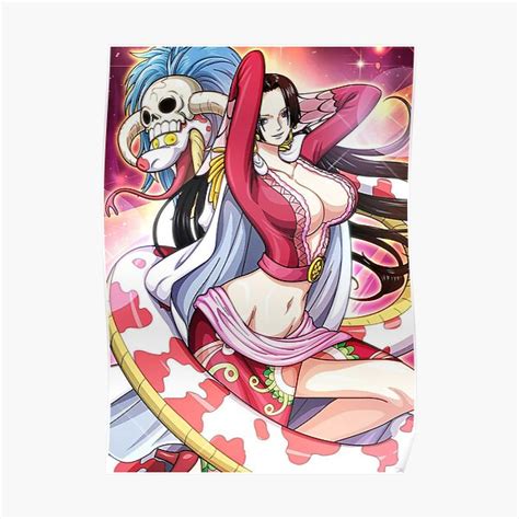 Boa Hancock One Piece Poster For Sale By Letrini83 Redbubble