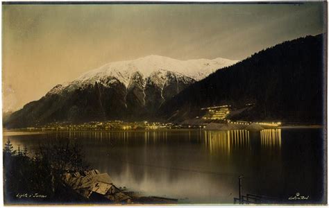 Lights Of Juneau Rare Alaskan Photograph By Winter And Pond Studios