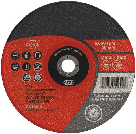 Abrasive Metal Cutting Discs - Cutting & Grinding Discs