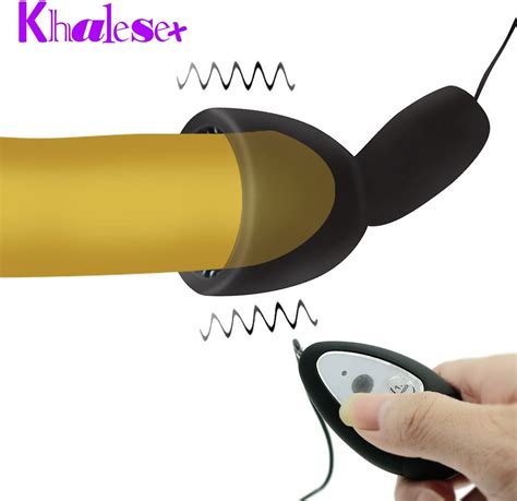 Estimular Glande Vibrador Masturbador Masculino Resistencia Entrenador Vibración