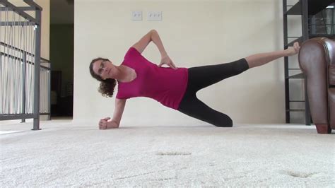 Modified Side Plank With Hip Abduction Vo Youtube