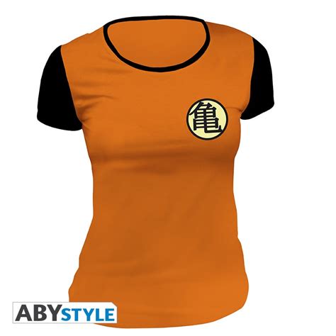 And while skateboarders aren't always the biggest fans of giant graphics on their shirt, supporting the companies they love and respect is very much part of skateboarding. DRAGON BALL - Tshirt "Kame Symbol" woman SS orange - premium - Abysse Corp