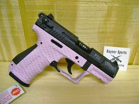 Walther P22 Pink Carbon Fiber Black Slide Nib Free Ship