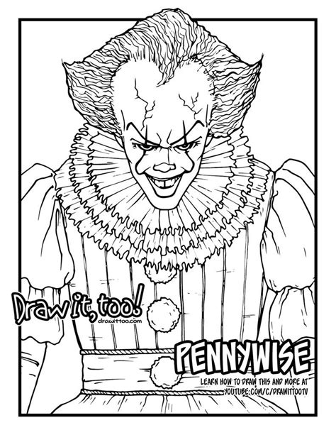 Some of the coloring page names are how to draw annabelle the conjuring drawing tutorial draw it too, how to digitally paint a haunted doll in adobe photoshop, annabelle doll 11 life size replica, thomas kurniawans portfolio doodle 17 annabelle, annabelle coloring at colorings to and color, annabelle coloring at colorings to and color. Pennywise Coloring Pages Ideas, Scary but Fun