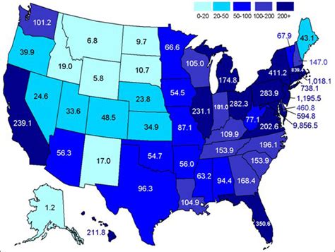 United States Population Map My Xxx Hot Girl