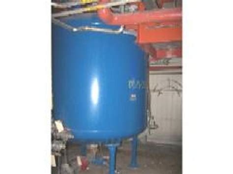 Used Pfaudler 2000 Gallon Vertical 5014 Chemstor Glass Lined Tank For