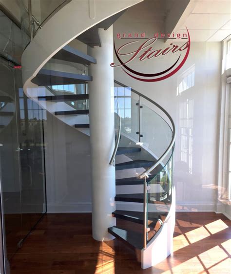 Glass Spiral Staircase In Louisiana Staircase Project Details
