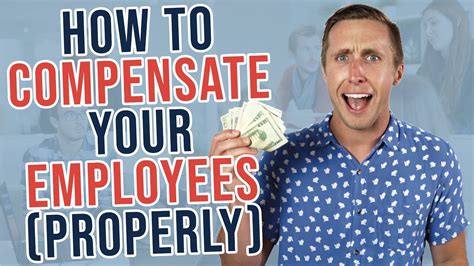 How To Compensate Your Employees Properly Youtube