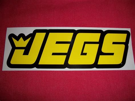 Jegs Racing And Performance Parts Sticker Decal Ebay