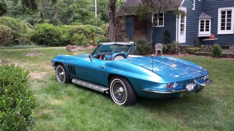 1965 Corvette Convertible Numbers Matching 327365hp L76 Ncrs Top