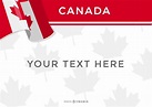 Canada Flag Design Template Vector Download