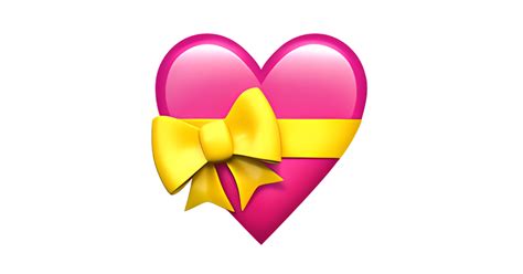 💝 Corazón Con Lazo Emoji — Significado Copiar Y Pegar Combinaciónes