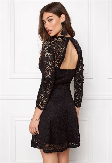 Vero Moda Celeb Lace Short Dress Black Bubbleroom