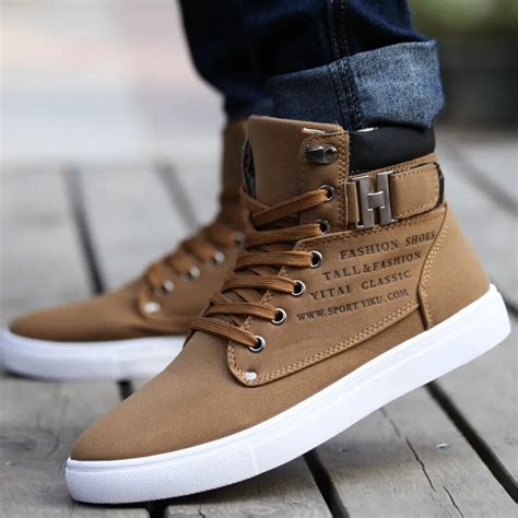 Hot 2018 Spring Autumn Lace Up Mens Canvas Shoes Big Size Man Buckle