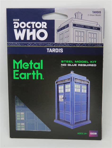 Metal Earth Dr Who Tardis War Game Miniatures