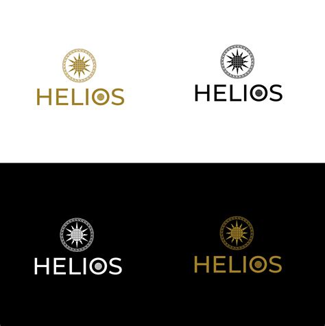 Helios Logo Design By Borshon Charles Reberio On Dribbble