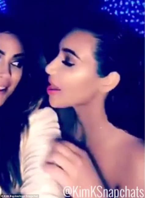 Kim Kardashian Snapchats Herself Singing Those Kanye West Lyrics About