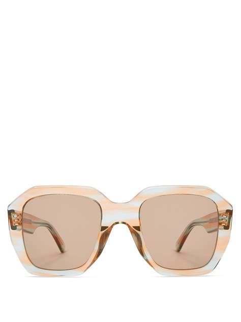 Oversized Acetate Sunglasses Céline Eyewear Matchesfashioncom Us